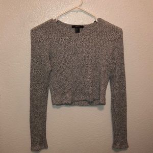 Forever 21 Cropped Long Sleeve